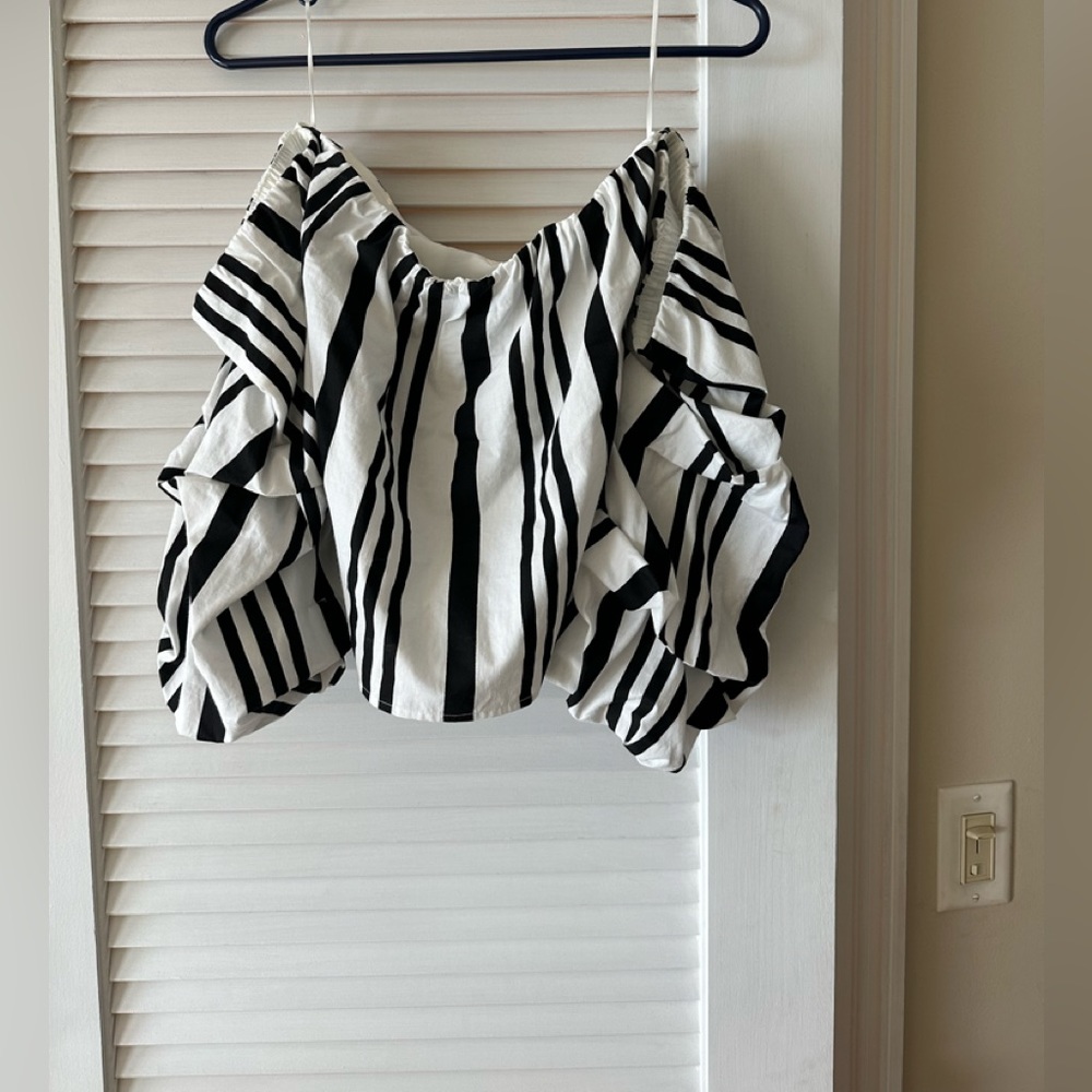 Anthropologie off the shoulder blouse. New with tags.